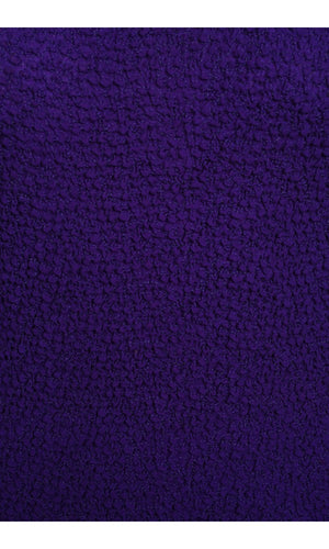1970's Halston Couture Purple Silk Strapless Tube-Top Maxi Dress Set