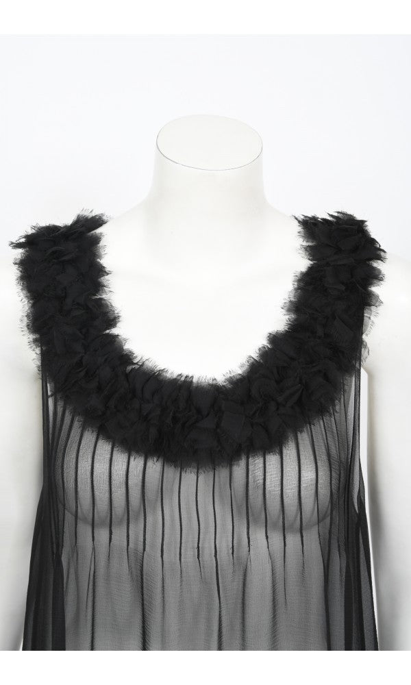 極美品 UNDERCOVER / silk ruffle dress 2006 Facetune_14-02-2024-13-29-27.