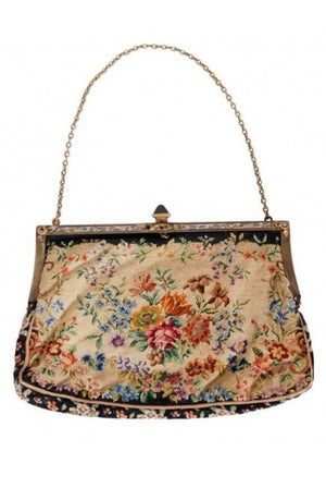 1954 Marilyn Monroe Owned Needlepoint Purse Worn for Marriage to Joe DiMaggio
